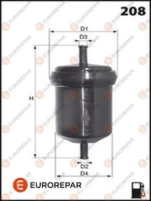 Yakıt Filtresi Kl 2 / H80wk07