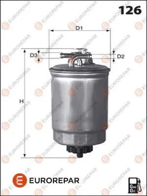 Yakıt Filtresi Kl154 / Fcs706 / H126wk