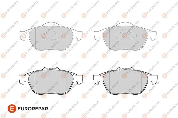 Erp Fren Balatası Ön (156 mm) Renault Laguna Megane II 02-Gdb1687 (Iam)