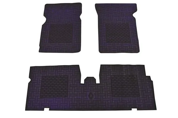 Renault Kangoo Dekoratıf Paspas (3 Parca Ön Sağ-Sol + Arka)