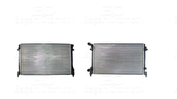 Su Radyatörü Mekanik Mt 650X414x23 Skoda Fabia Octavia Golf7 1.6 14 >