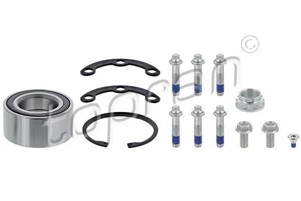 Teker Rulmanı Arka Mercedes W124-202-210-638 Somunlu-Civatalı