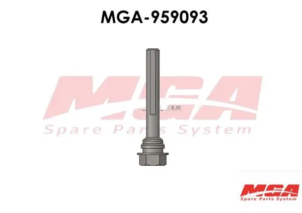 Kaliper Burc Pımı Arka (Renault Clio III Megane III 3008 308 5008 407 C3 C4 C5 S40 V40)