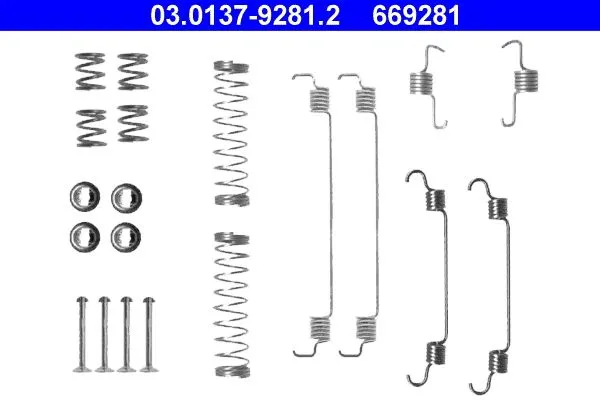 Fren Yay Takımı Peugeot 208 / 307 / Citroen C2 / C3 / C4 Arka