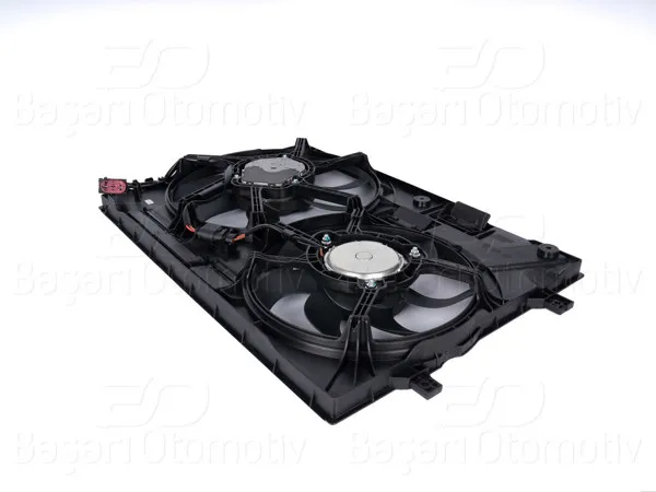 Fan Motoru Davlı (370 mm + 295 mm-4 Fıs) VW Arteon Golf7 7.5 Passat B8 B8.5 Tiguan Skoda Kodiaq Octavia 4 Superb 3 Yeti Audi A1 A3 Q2 Tt Seat Ateca Leon 1.4 TSI 2.0 Gtı 2.0 R 2.0 TDI 13 >