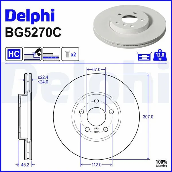 Fren Diski Ön BMW F45 F46 Mini F54 F60 14 >