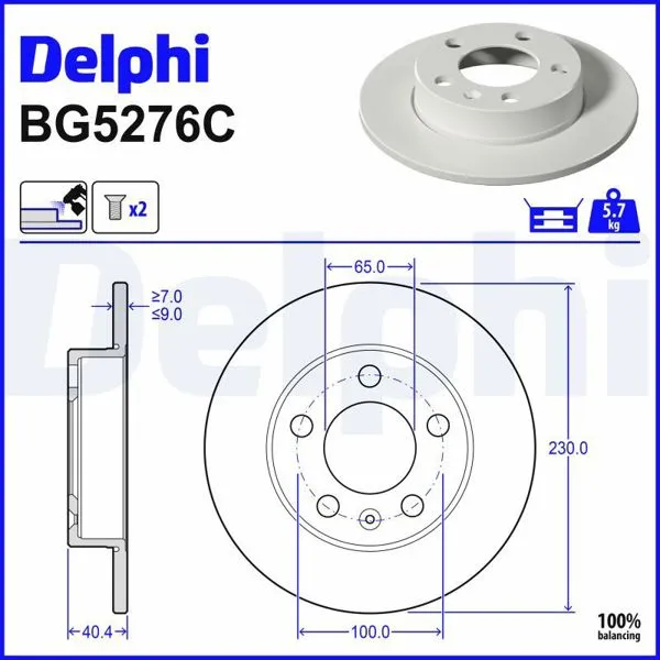 Fren Diski Arka Skoda Fabia Rapid Scala Polo 18 >