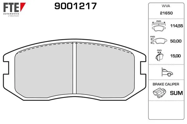 Ön Fren Balatası Colt 1,3 96 > 1.6 91 96 Lancer 92 97 Proton 315 / 415 / 420 93 >