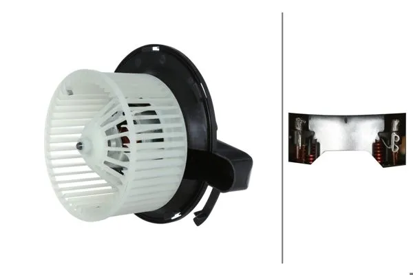 Kalorifer Motoru Mercedes Atego Axor 1517 1518 2523 2528
