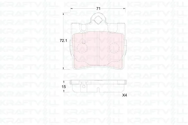 Fren Balatası Arka S-Class W220 98 > 05 C215 99 > 06