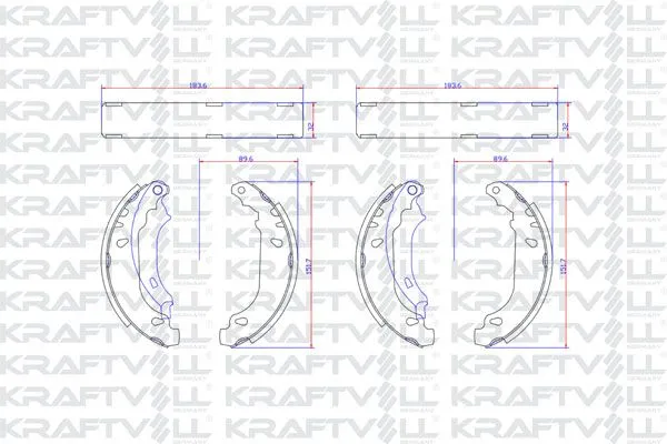 Arka Fren Balatası (Pabuç) P206 P206 + (T3e) 1,1 1.4 1,4Hdı 1.6 1,9D ABS 98 > Bosch Tipi (180*32)