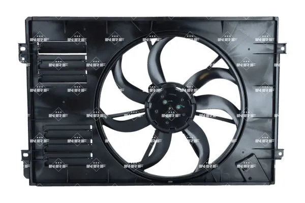 Fan Motoru Davlumbazı Ile Bırlıkte (Büyük Olan 400W 410mm) Caddy 04 > 08 > 15 Golf V VI 06 > 09 > 14 Touran