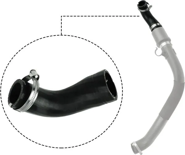 Turbo Intercoll Hortumu (Küçük Parca) Transit V348 V347 2,2 TDCI 11 > 14 Custom 12 > 14 O,Ceker