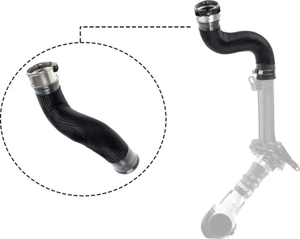 Turbo Hortumu Büyük Metal Boru Hariç Megane III Fluence 1,5 DCI 110 Hp