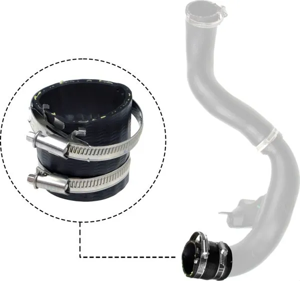 Intercooler Hortumu (Küçük Parca) Ford Custom 2.0 Ecoblue Onden Ceker 17 >