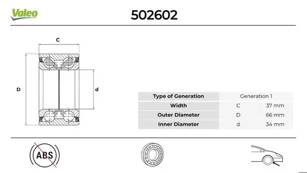 On Tekerlek Rulmanı Kit Opel Astra 1.4 1991.09 > 1993.09