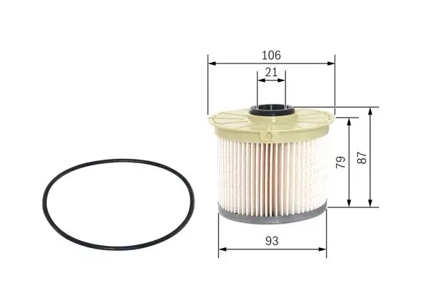 Yakıt Filtresi D-Max (Mazot) 07-12