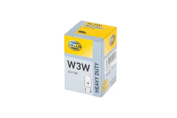 Ampül-Park / Pozisyon Lambası-Hb505 W3w 24V Halojen 10 Lu-Universal