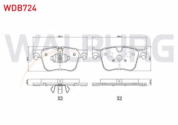 Fren Balata Ön Peugeot 3008 16-/ 508 II 18-/ 5008 II 16-/ Partner 18-/ Rifter 19-/ Toyota Proace 2019-/ Citroen C4 Picasso 13-/ Berlingo 16-/ C5 Aircross 18-/ Opel Grandland 17-/ Combo E 18-/ Ds 7 17 -