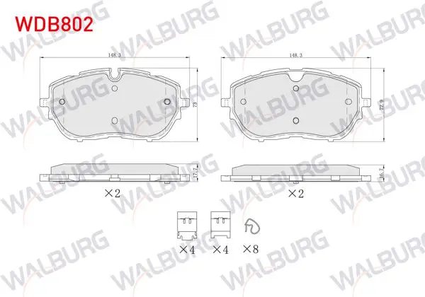 Fren Balata Ön Ikazlı Peugeot 308 II 1.6 HDI 2014-/ Ds 4 II 1.6 2021-/ Opel Astra L 1.2-1.5 D 2021 -