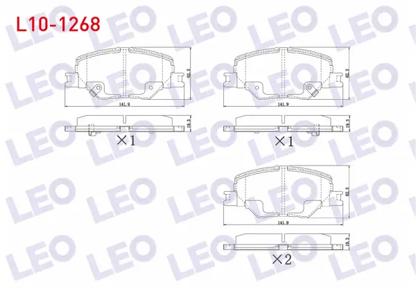 Fren Balata Ön Ikazlı Opel Insignia B 1.6 CDTI 17-18-20 Jant 2017 -