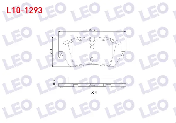 Fren Balata Arka Land Rover Range Rover IV (Lg) 3.0 TD 4X4 2012 -