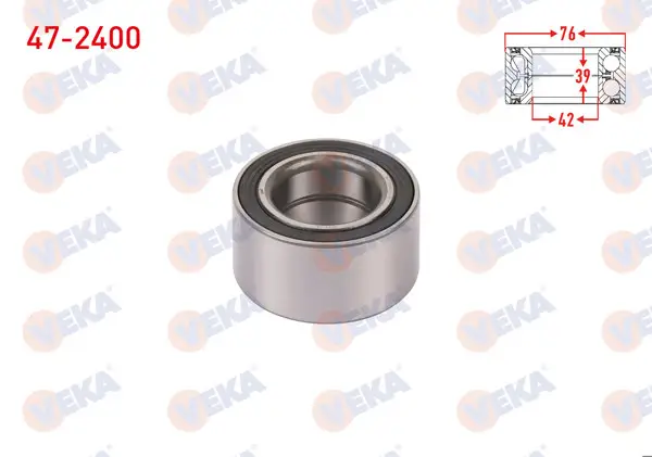 On-Arka Tekerlek Rulmanı Sol-Sağ 42X76x39 Kia Sorento I 2.5 CRDI 2002-2009 / Carnıval II 2.5 V6 2001-2006