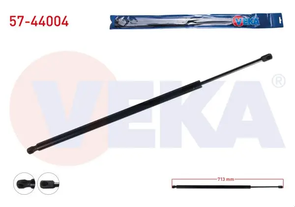 Bagaj Amortisörü 713mm / 830N Volkswagen Caddy III (2Ka,2Kh,2Ca,2Ch) 2004-2015
