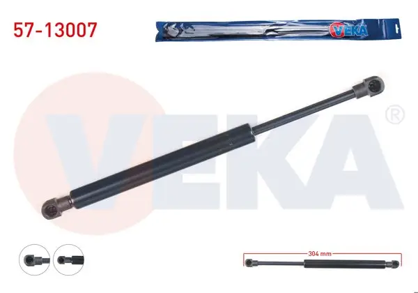 Motor Kaput Amortisörü 304mm / 380N Audi Q5 (8R) 2008-