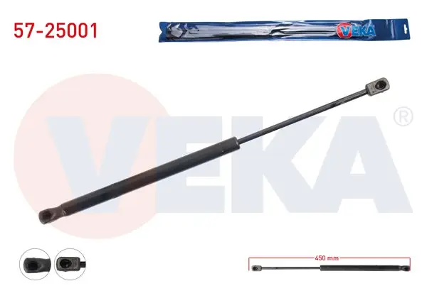 Bagaj Amortisörü 450mm / 340N Lada Samara 1986-1994