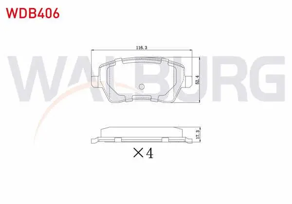 Fren Balata Ön Clio III 1.2İ 16V 2005-2012 / Clio III 1.4İ 16V 2005-2012 / Clio III 1.5 DCI 2005-2012 / Dacia Duster 1.5 DCI 2012-/ Dokker 1.5 DCI 2012-/ Lodgy 1.5 DCI 2012-/ Nissan Micra 1.2İ 16V 2003-2010