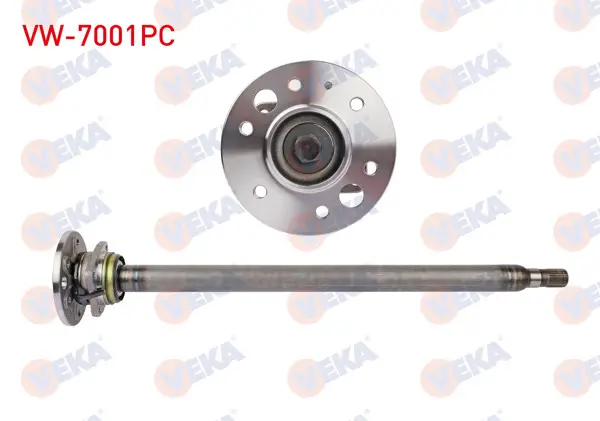 Aks Mili Arka Sağ Poryalı (Civatalı) Ince 29X26 Uzunluk 940mm Volkswagen Crafter 2.5 TDI 2006-2016 / Mercedes Sprinter 2006 -