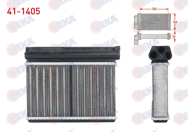 Kalorifer Radyatörü Mekanik BMW 3 Serisi (E36) 316İ-318İ-320İ-323İ-325İ-328İ 1990-1998
