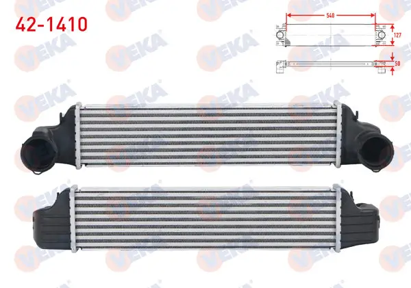 Turbo Radyatörü (Intercooler) BMW 3 Serisi (E46) 320 D-330 D-330 Xd 1998-2005 / X3 (E83) 2.0 D-3.0 D 2004-2010