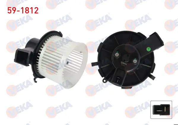 Kalorifer Motoru 132W Fiat 500 C 1.3 Mjt 2009-/ Panda 2003-2012 / Ford Ka 2008-2016