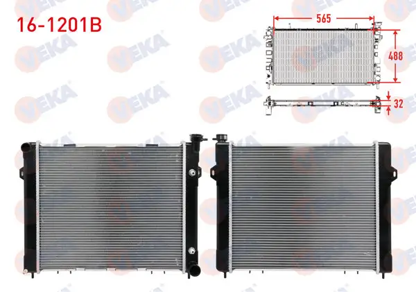 Su Radyatörü Brazing Jeep Cherokee 5.2I A-T 1993 -