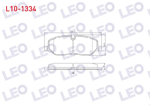 Fren Balata Ön Land Rover Rangerover III 3.0 TD 6 2002-2012 / Land Rover Discovery (Taa) 2.7 TD 2004-2010