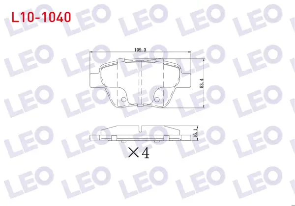 Fren Balata Arka Golf VI 2.0 TSI 2008-2013 / Golf VI 1.6 TDI 2008-2013 / Jetta IV 1.4 TSI 2011-/ Scirocco 1.4 TSI 2008-/ Audi A3 1.4 TFSI 2003-2012 / Seat N 1.4 TSI 2012-/ Skoda Superb 2.0 TDI 2010-2015