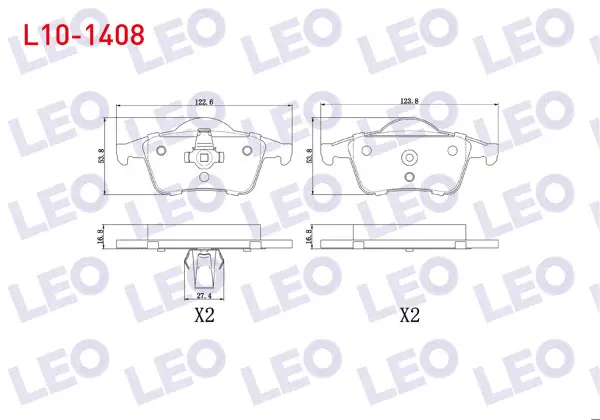 Fren Balata Arka Volvo C70 I 2.0 1998-2005 / S60 I 2.0 T5 2000-2010 / S80 I 3.0 T6 1998-2006 / V70 I 2.0 T 1997-2000 / V70 II 2.0 T 2000-2007 / S 80 I 2.0 T 1998-2006 / S60 I 2.0 T 2000-2010