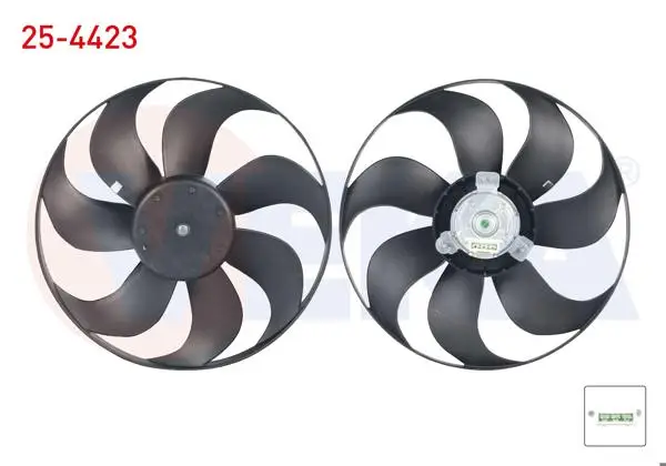 Fan Motoru (Motor + Pervane) Su Radyatörü Volkswagen Polo (6N1) 1.4 1994-1999