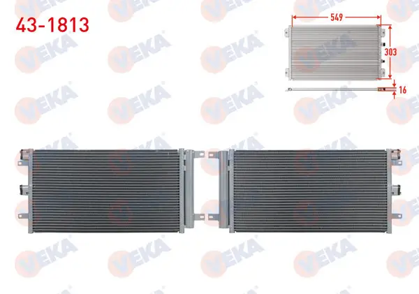 Klima Radyatörü Fiat Doblo (119,223) 1.4 M-T 2001-2010