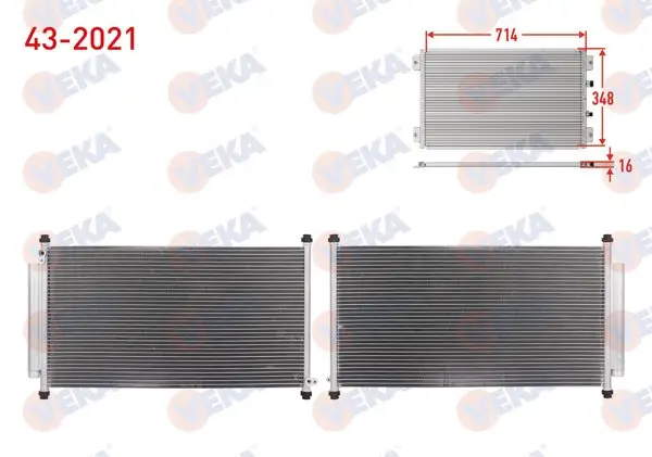 Klima Radyatörü Honda City (Gd) 1.3İ 2003-2008