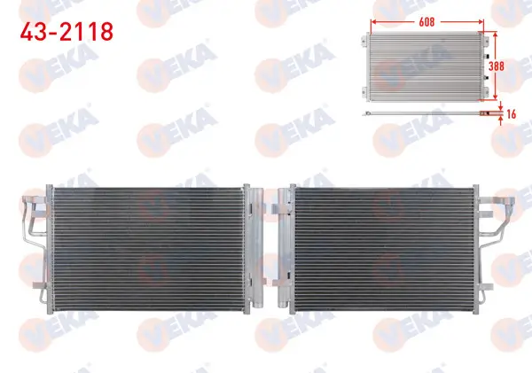 Klima Radyatörü Hyundai i30 (Fd) 1.4İ A-T / M-T 2007-2011