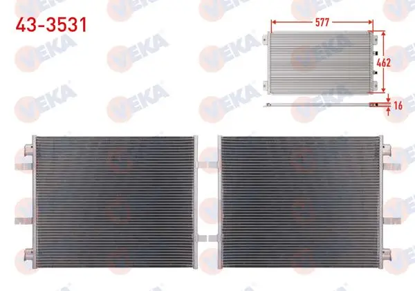 Klima Radyatörü Renault Traffic II (Fl) 2.0 DCI 2006-2014