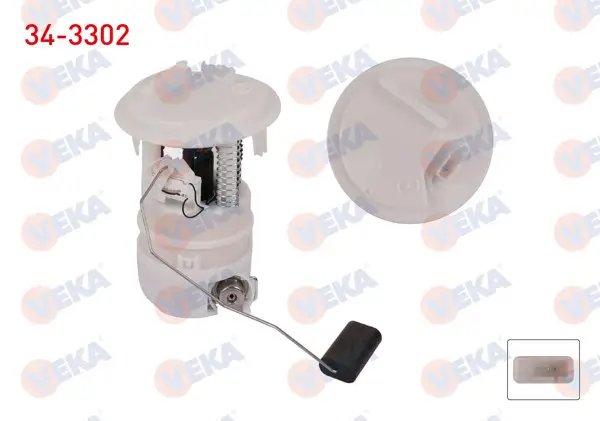 Yakıt Depo Şamandırası 3 Bar Peugeot 307 (3A / C) 1.4 2000-2007 / 307 (3A / C) 1.6 2000-2007 / 307 (3A / C) 2.0İ 2000-2007 / Citroen C5 II (Rc) 2.0 2004-/ C4 (Lc) 1.6 2004-2009 /