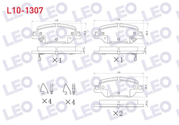 Fren Balata Ikazlı Arka Honda Cr-V V (Rw_, Rt_) 1.5İ V-Tec 2016 -