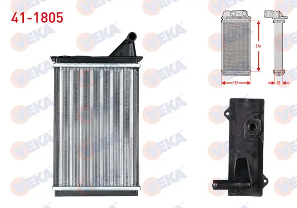 Kalorifer Radyatörü Mekanik Fiat Uno 70 1.4İ 1994-2000
