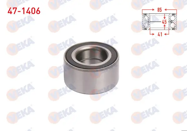 Arka Tekerlek Rulmanı Sol-Sag Abs Okuyuculu 45X85x41bmw 3 Serisi (E46) 330 D-330 Ci-330Xi-1998-2005 / 7 Serisi (E38) 740İ-750İ 1994-2001 / X3 (E83) 2.0 D-3.0 D 2004-2010