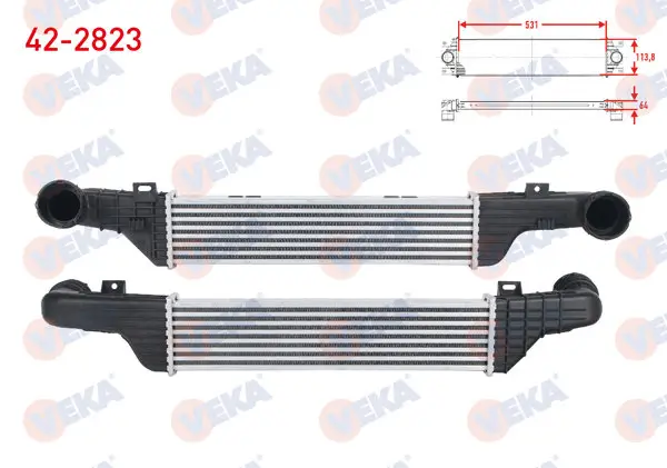 Turbo Radyatörü (Intercooler) Mercedes E Serisi (W210) E 320 CDI 1995-2002