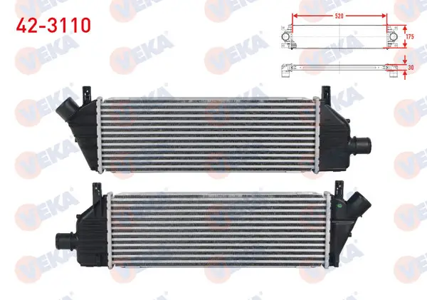 Turbo Radyatörü (Intercooler) Nissan Micra (K12) 1.5 DCI 2003-2010